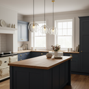 Modern Glass Globe LED Pendant Lights Kitchen Island