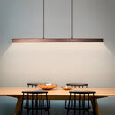 Minimalist One-line Long LED Dining Room Pendant Lights