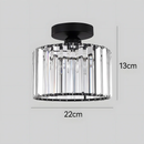 Modern Black Hallway Flush Ceiling Lights