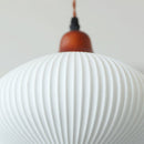 Vintage Nordic Ceramic White Pendant Light For Dining Room
