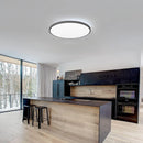 Modern Black Led Ultra-thin Close to Ceiling Lighting