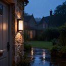 LED Waterproof Up and Down Black Outdoor Wall Lighting
