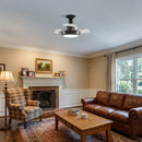 Minimalist 3-Blade Ceiling Fan with Lights for Dormitory Bedroom