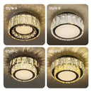 Luxury Crystal Hallway Flush Mount Ceiling Lights