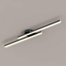 Modern Black Long Strip LED Ceiling Lights