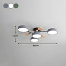 Modern Semi Flush Ceiling Lights for Bedroom, Living room
