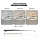 Nordic Minimalist Metal LED Ceiling Light For Livingroom