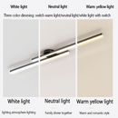 Set of 2 Modern Linear LED Ceiling Lights for Living Room Hallway Bedroom Kitchen