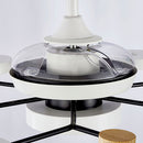 Scandinavian Led Bedroom Ceiling Fan Light