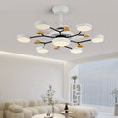 Scandinavian Led Bedroom Ceiling Fan Light