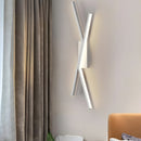 Long Strip LED Wall Lamp for Bedside Bathroom Vanity Light Fixtures
