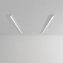 Contemporary Minimalist Long Strip LED Ceiling Lamp For Living Room